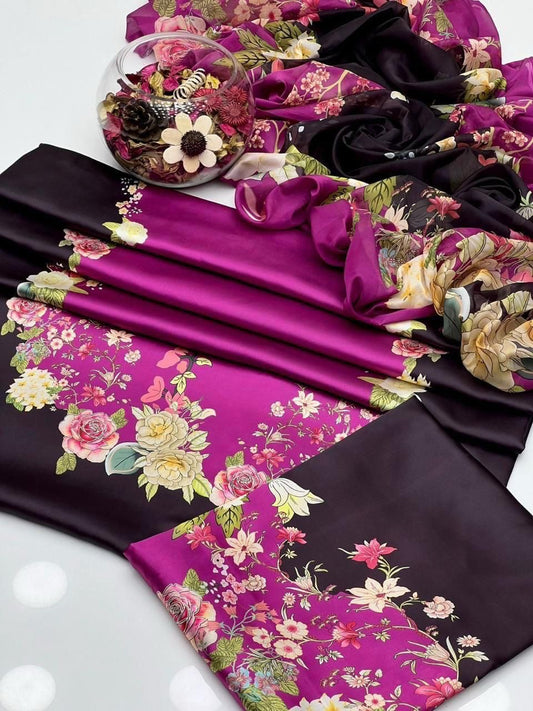 Lulusar Pure Silk Unstitched 3-Piece 212