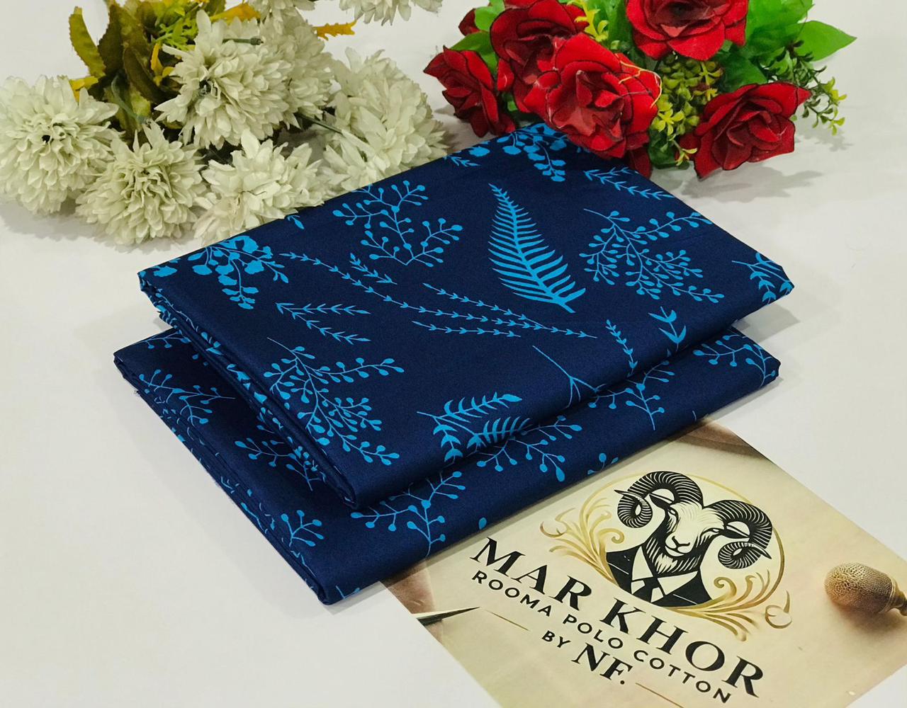 2 Piece - Summer Cotton Digital Printed Suit RC