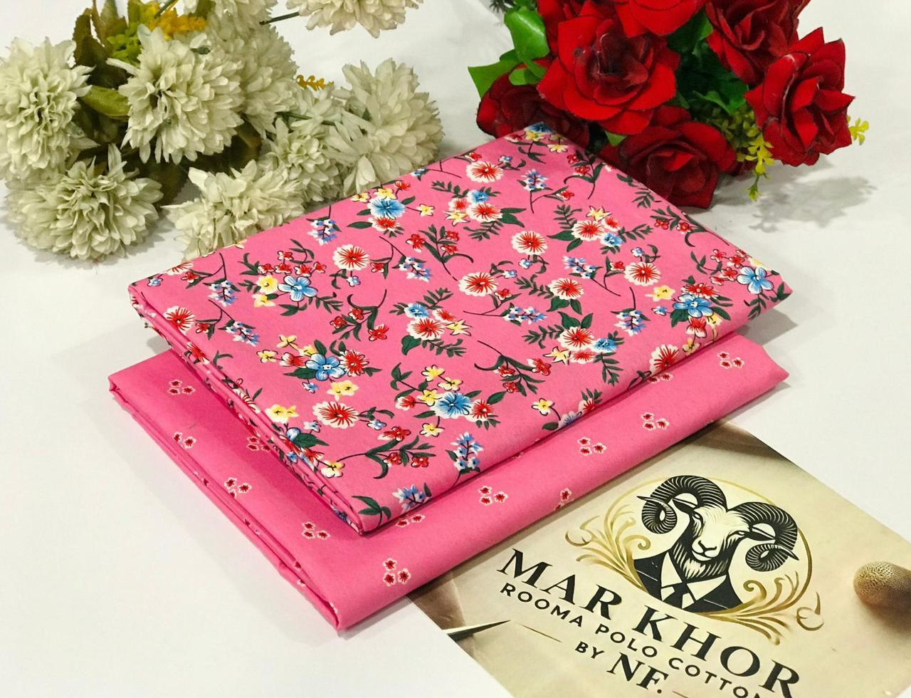 2 Piece - Summer Cotton Digital Printed Suit RC