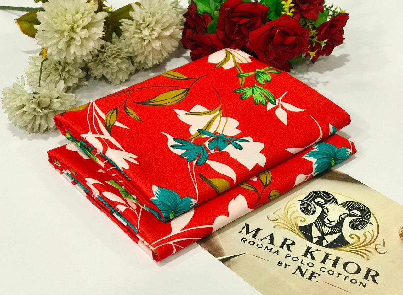 2 Piece - Summer Cotton Digital Printed Suit RC