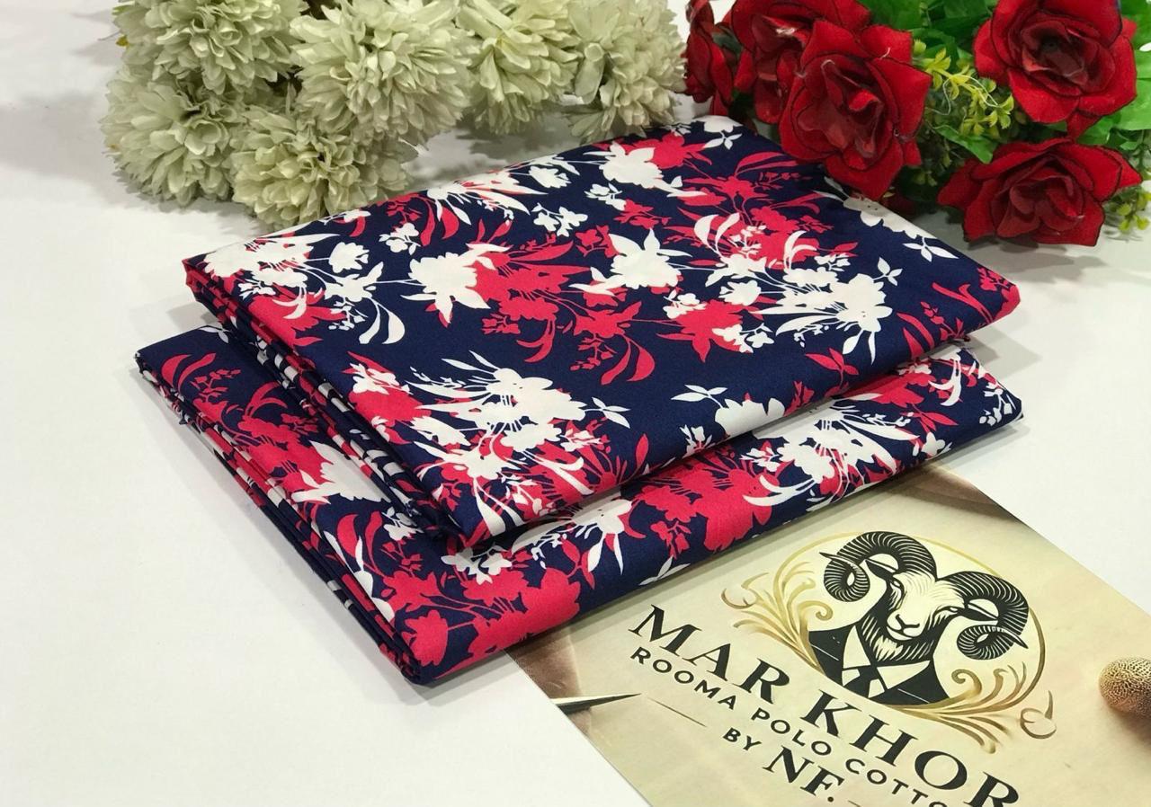 2 Piece - Summer Cotton Digital Printed Suit RC