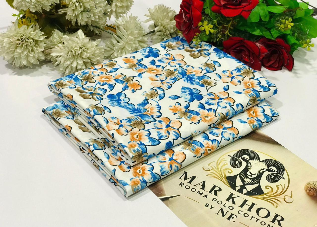2 Piece - Summer Cotton Digital Printed Suit RC