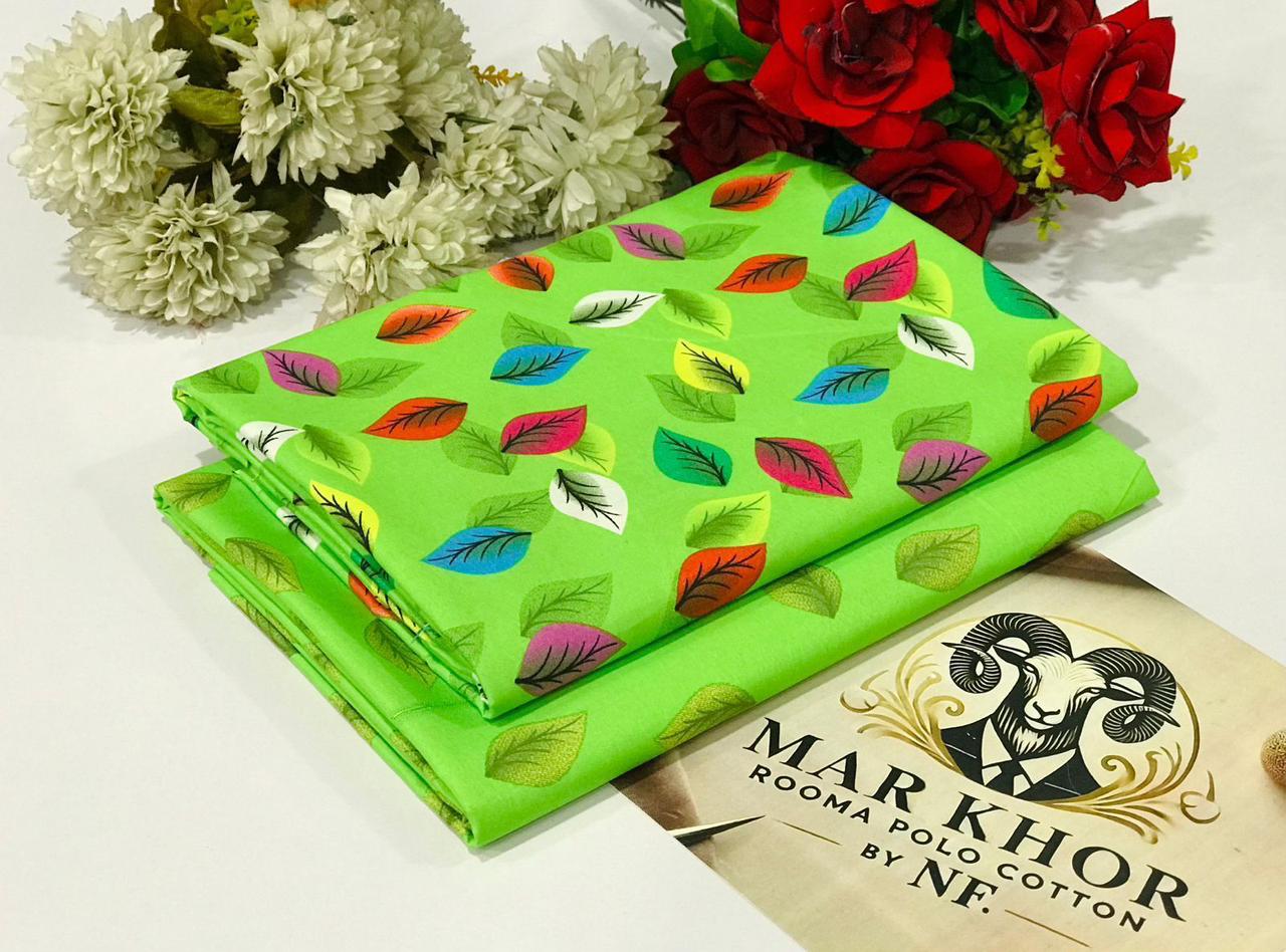 2 Piece - Summer Cotton Digital Printed Suit RC