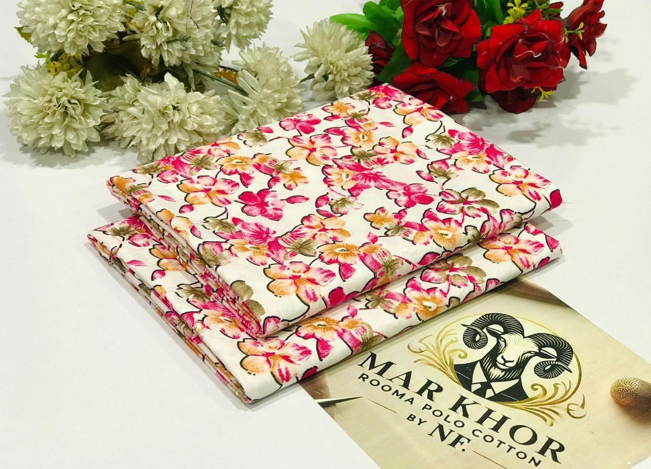 2 Piece - Summer Cotton Digital Printed Suit RC