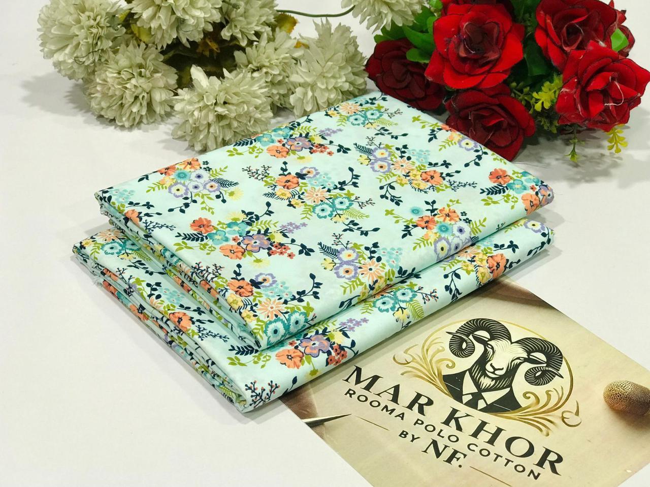 2 Piece - Summer Cotton Digital Printed Suit RC