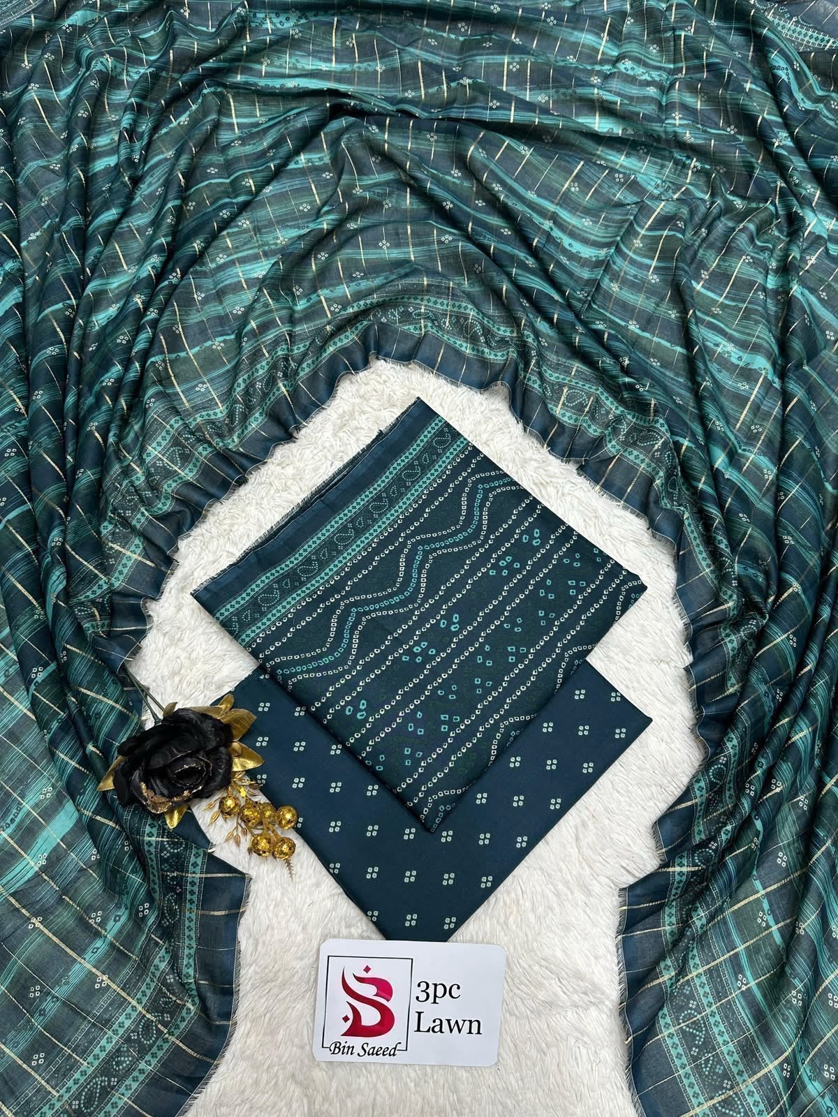 Orignal Binsaeed Lawn 3-piece Unstitched 2026
