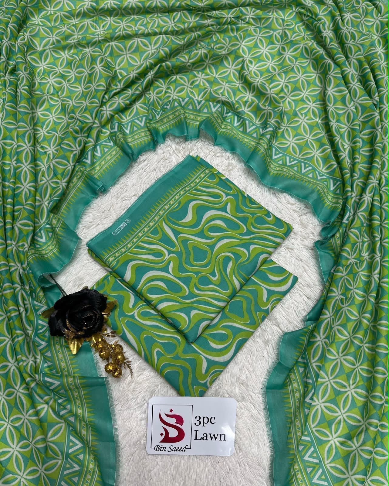 Orignal Binsaeed Lawn 3-piece Unstitched 2026