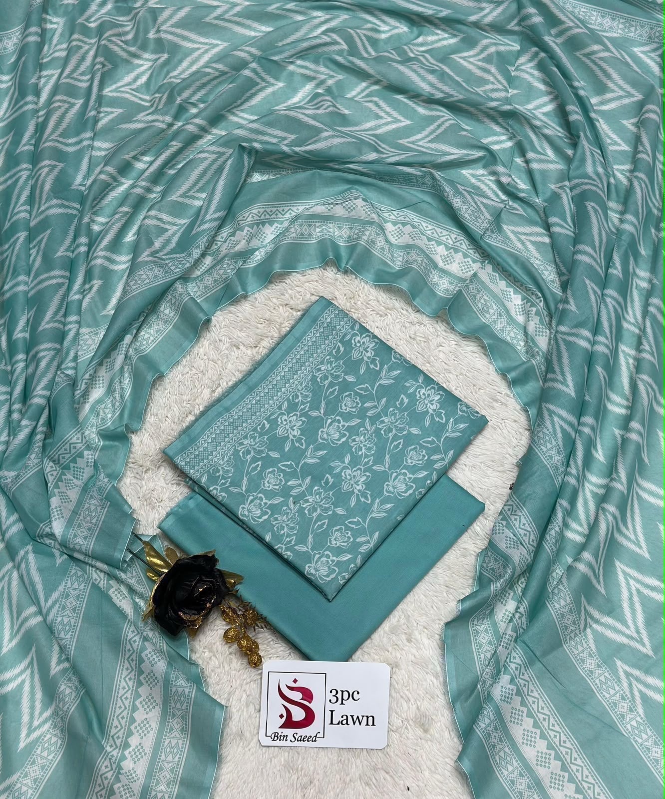 Orignal Binsaeed Lawn 3-piece Unstitched 2026