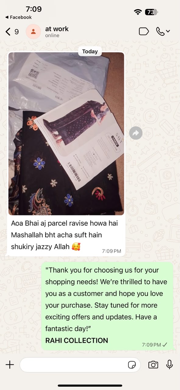 Customer feedback
