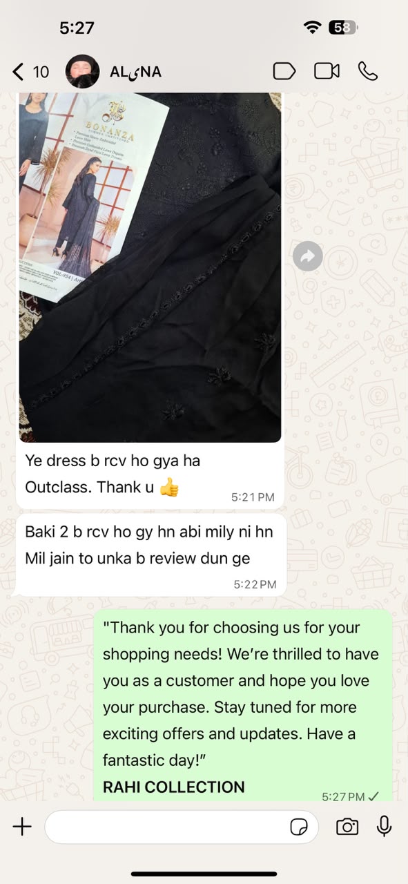 Customer feedback