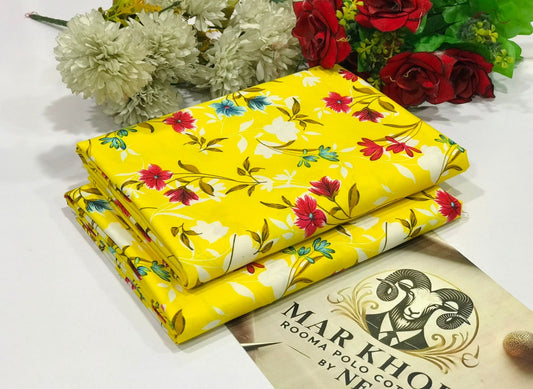 Cotton Digital Printed Allover Two Piece Suit