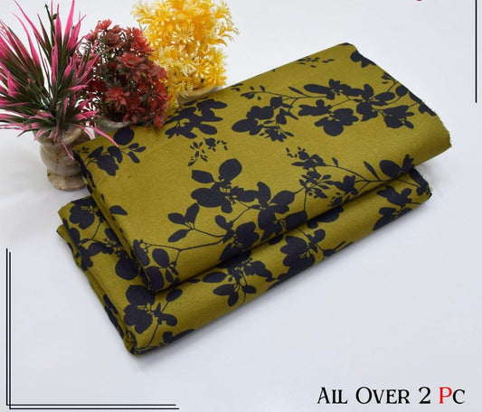 2 Piece - Summer Cotton Digital Printed Suit RC