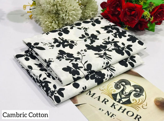 2 Piece - Cotton Cambric Printed Suit RC