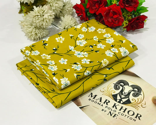 2 Piece - Summer Cotton Digital Printed Suit RC