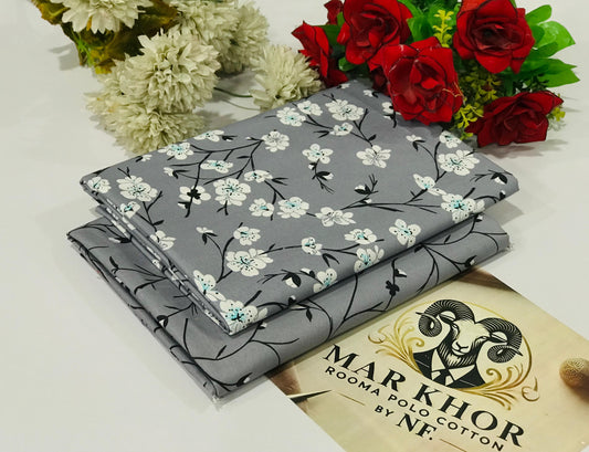 2 Piece - Summer Cotton Digital Printed Suit RC