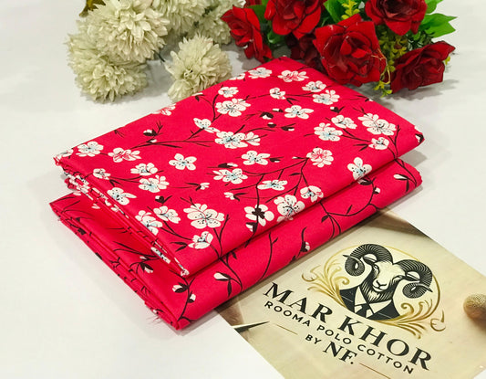 2 Piece - Summer Cotton Digital Printed Suit RC