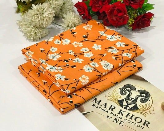 2 Piece - Summer Cotton Digital Printed Suit RC