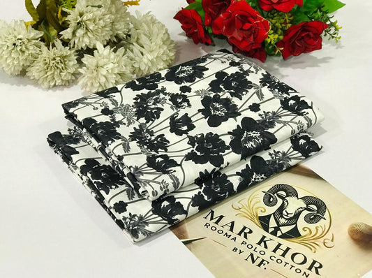 2 Piece - Summer Cotton Digital Printed Suit RC