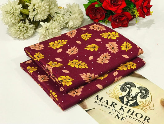 2 Piece - Summer Cotton Digital Printed Suit RC
