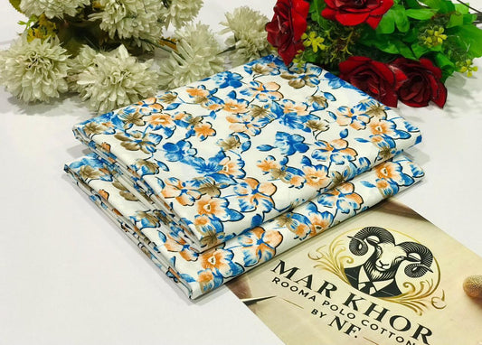2 Piece - Summer Cotton Digital Printed Suit RC