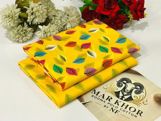 2 Piece - Summer Cotton Digital Printed Suit RC