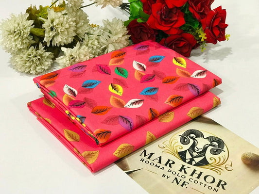 2 Piece - Summer Cotton Digital Printed Suit RC