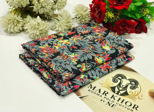 2 Piece - Summer Cotton Digital Printed Suit RC