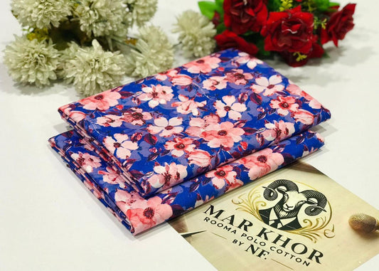2 Piece - Summer Cotton Digital Printed Suit RC