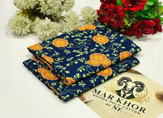2 Piece - Summer Cotton Digital Printed Suit RC