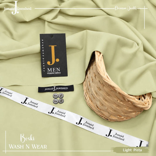 J. JUNAID JAMSHAED - FOUR SEASONS WASH & WEAR LIGHT PISTA