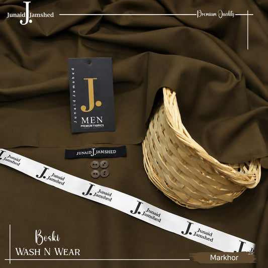 J. JUNAID JAMSHAED - FOUR SEASONS WASH & WEAR MARKHOR