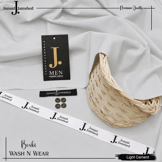 J. JUNAID JAMSHAED - FOUR SEASONS WASH & WEAR LIGHT CEMENT