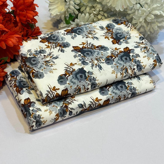 2 Piece - Summer Cotton Digital Printed Suit RC