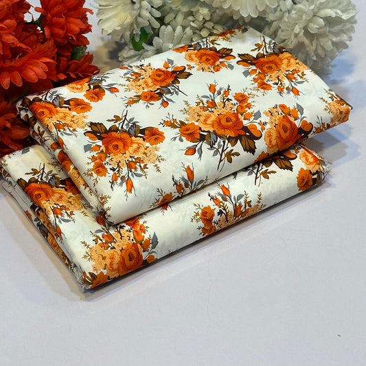 2 Piece - Summer Cotton Digital Printed Suit RC