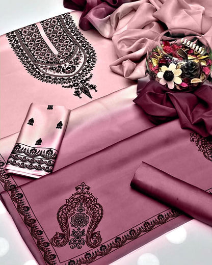 Lulusar Pure Silk Unstitched 3-Piece 232
