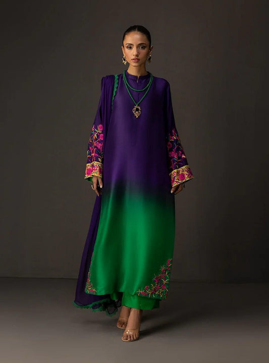 Lulusar Pure Silk Unstitched 3-Piece 221