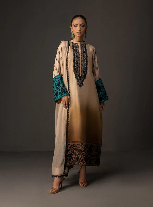Lulusar Pure Silk Unstitched 3-Piece 216