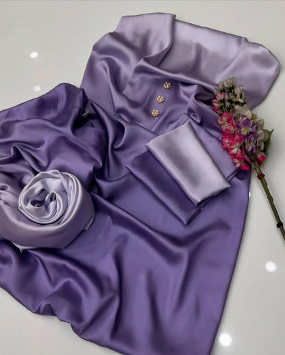 Lulusar Pure Silk Unstitched 3-Piece 203
