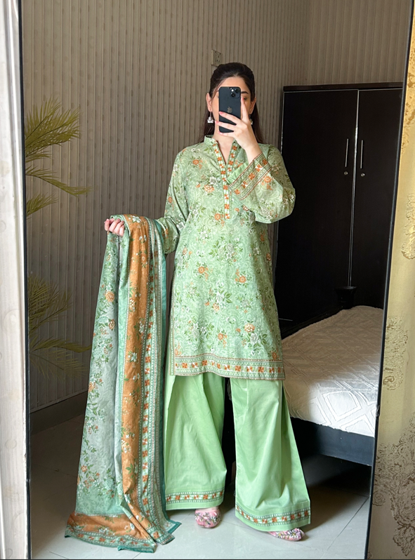 Orignal Binsaeed Lawn 3-piece Unstitched 2026