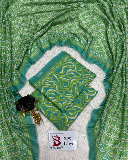 Orignal Binsaeed Lawn 3-piece Unstitched 2026