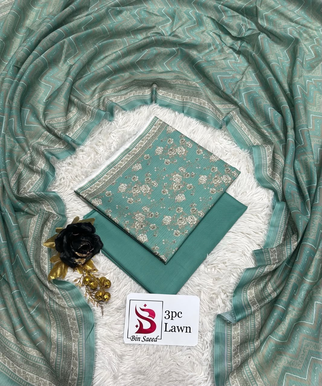 Orignal Binsaeed Lawn 3-piece Unstitched 2026