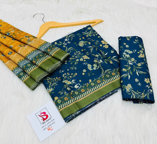 Orignal Binsaeed Lawn 3-piece Unstitched 2026