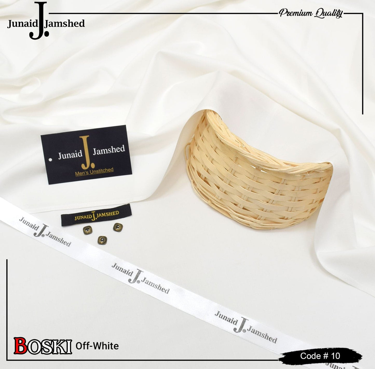 J. JUNAID JAMSHAED - FOUR SEASONS WASH & WEAR BOSKI