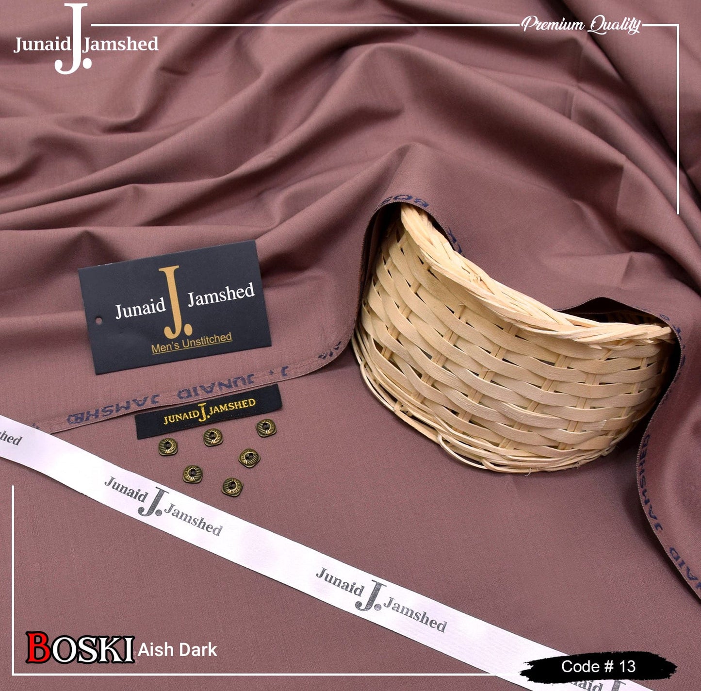 J. JUNAID JAMSHAED - FOUR SEASONS WASH & WEAR BOSKI