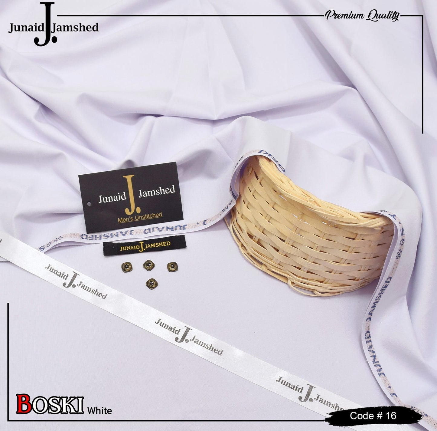 J. JUNAID JAMSHAED - FOUR SEASONS WASH & WEAR BOSKI