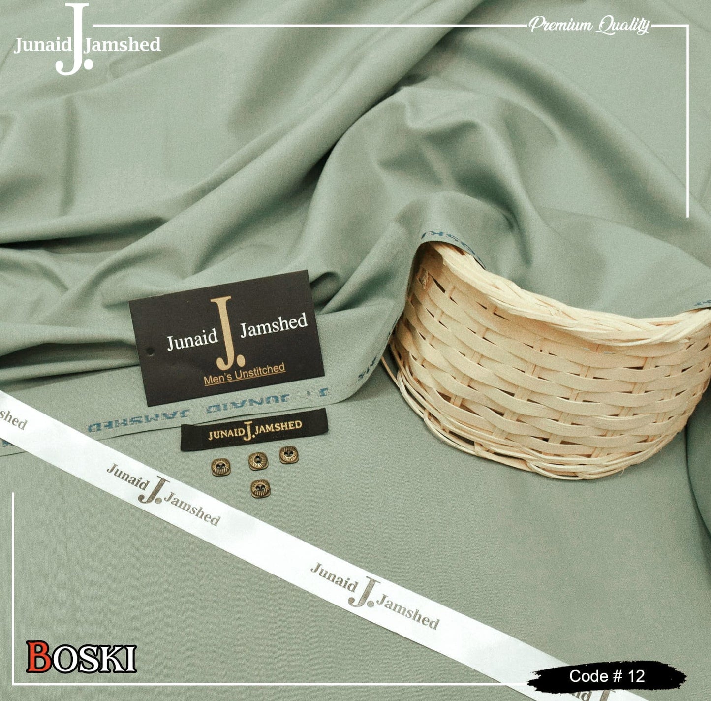J. JUNAID JAMSHAED - FOUR SEASONS WASH & WEAR BOSKI