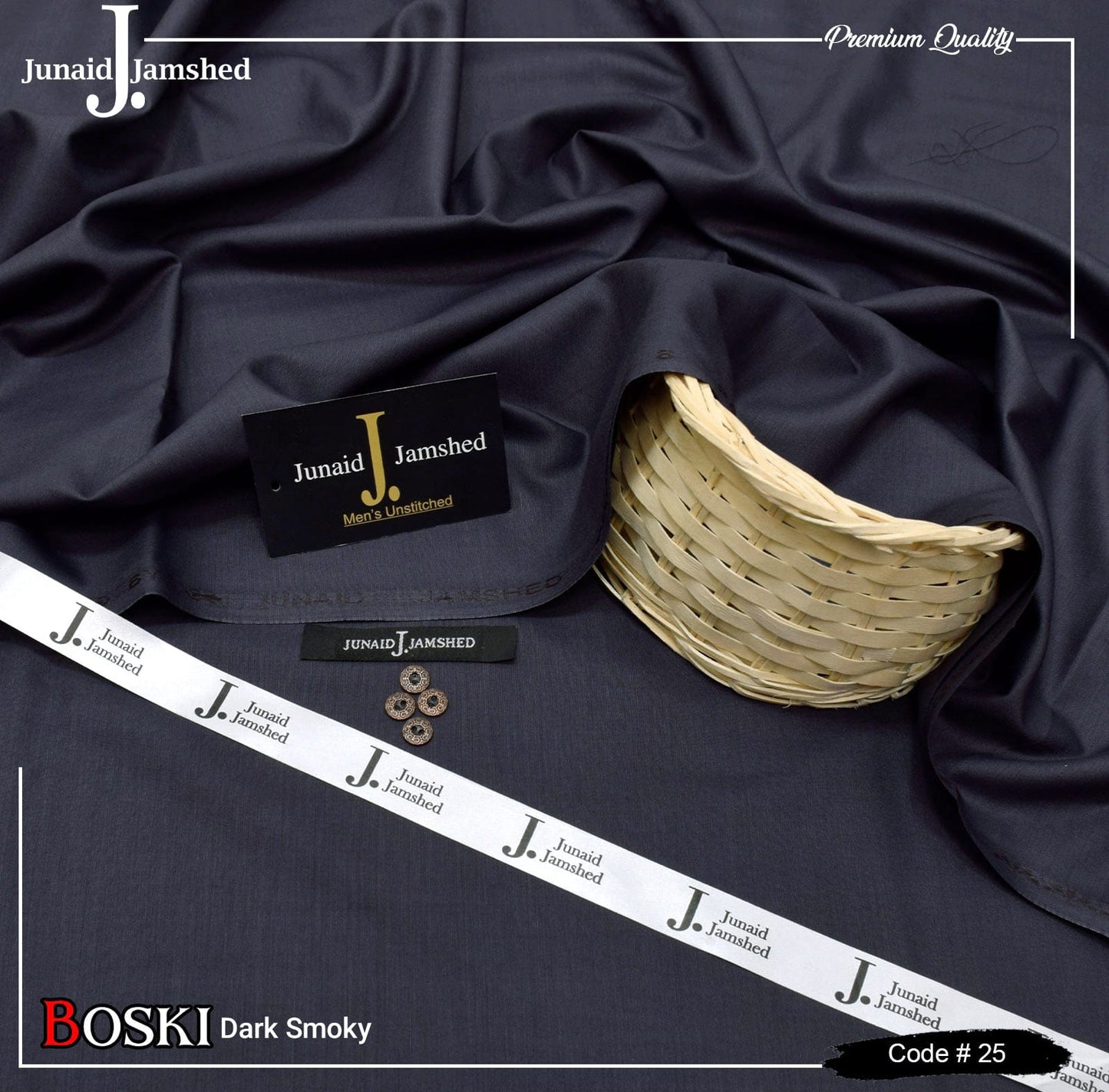 J. JUNAID JAMSHAED - FOUR SEASONS WASH & WEAR BOSKI