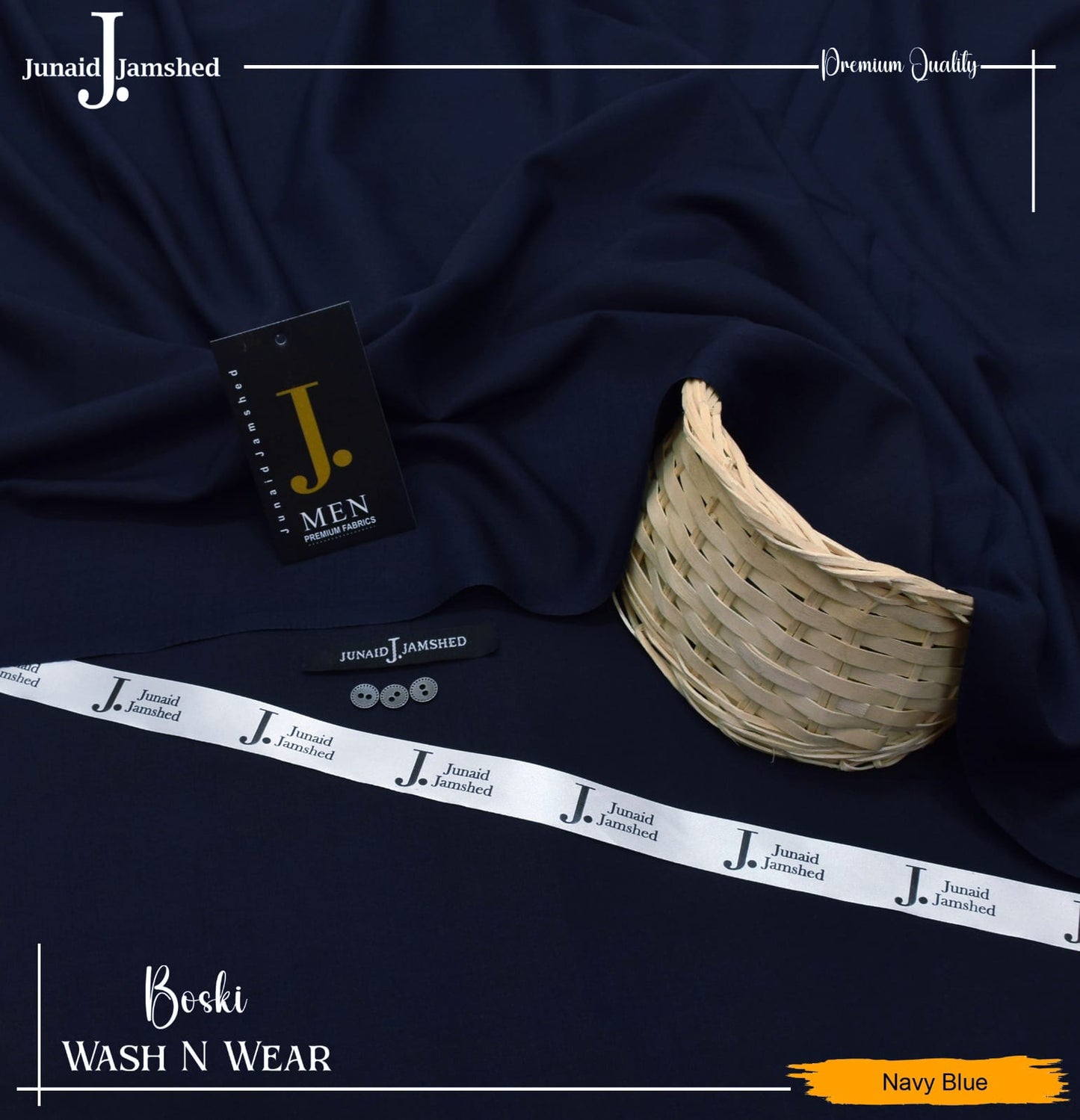 J. JUNAID JAMSHAED - FOUR SEASONS WASH & WEAR BOSKI