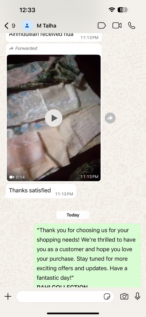 Customer feedback